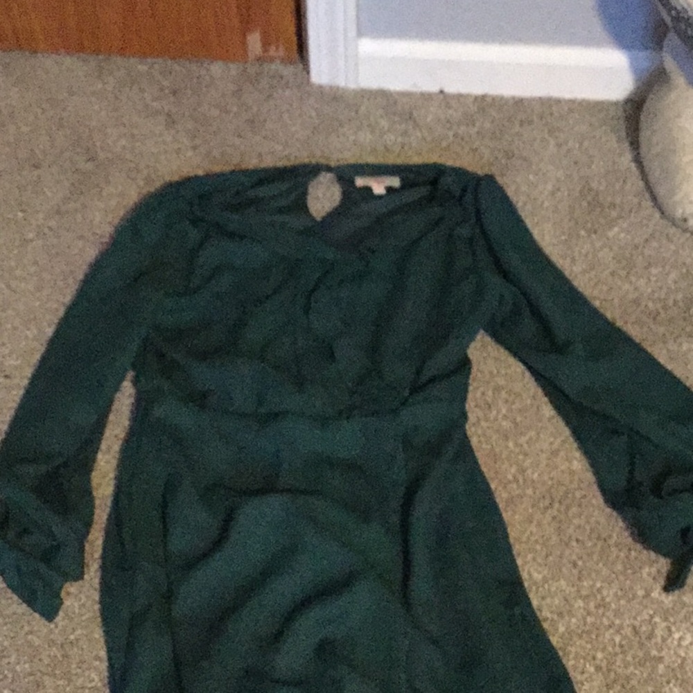 A green GB girl dress